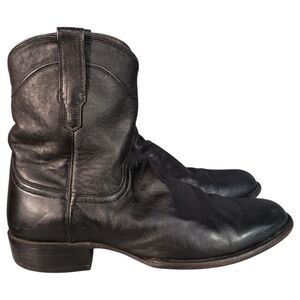 Tecovas Dean Boots Mens 14 D Black Leather Mid-Calf